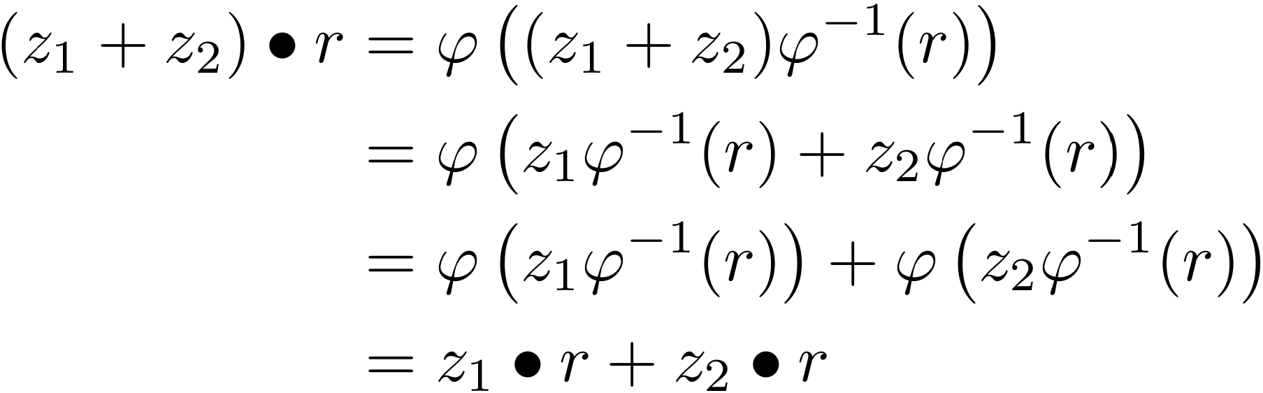 Hermitian matrices as a vector space